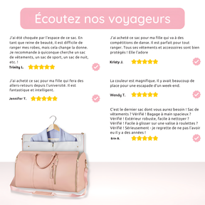 TRAVELSMART™ - LE BAGAGE À MAIN LE PLUS SPACIEUX