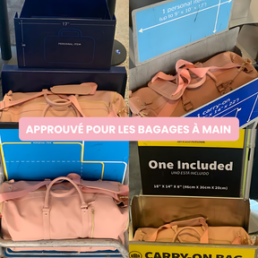 TRAVELSMART™ - LE BAGAGE À MAIN LE PLUS SPACIEUX